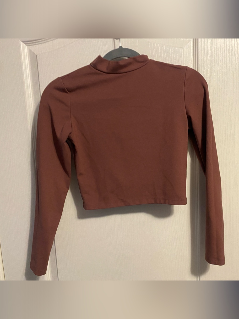 Wild Fable muted mauve-brown crewneck tee